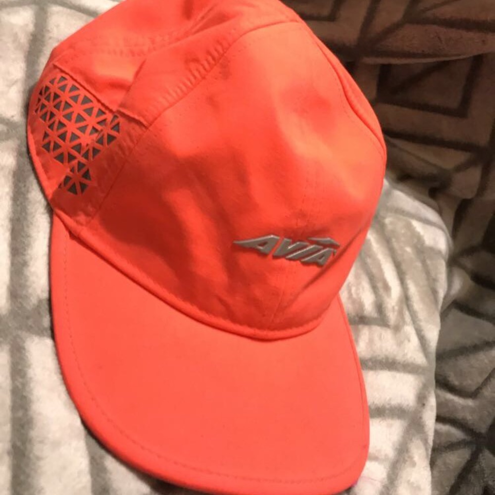 Orange Avia hat